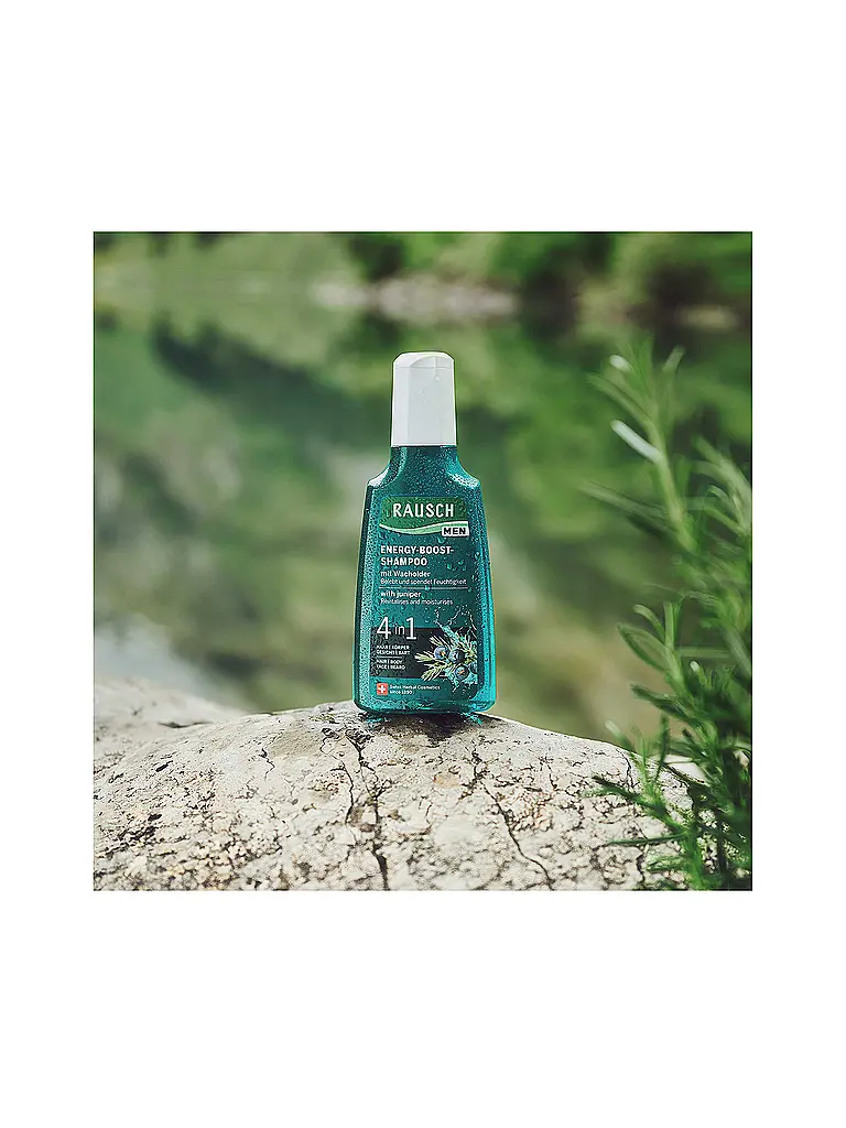RAUSCH | Champú Energy-Boost con enebro 200ml | 