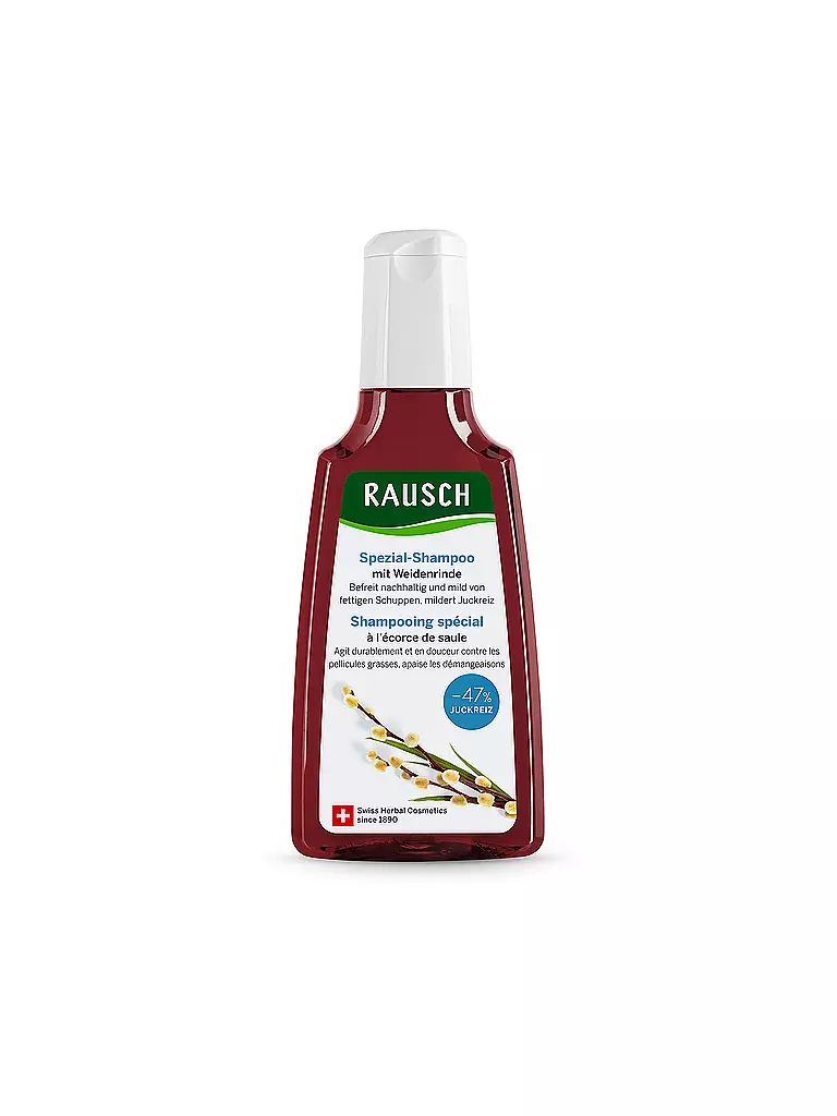 RAUSCH | Champú especial con corteza de sauce 200ml | Sin color