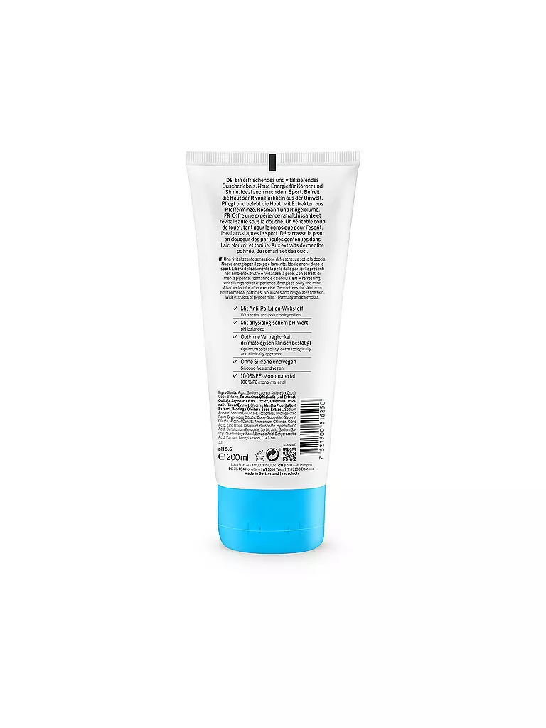 RAUSCH | Gel de ducha fresco con menta 200ml | Sin color