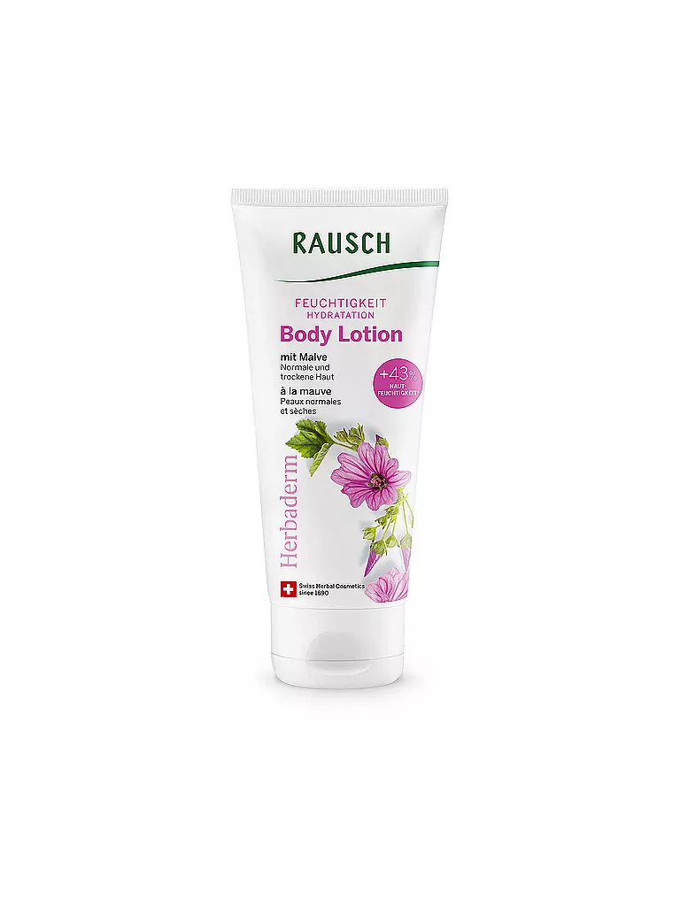 RAUSCH | Loción corporal hidratante con malva 200 ml | Sin color