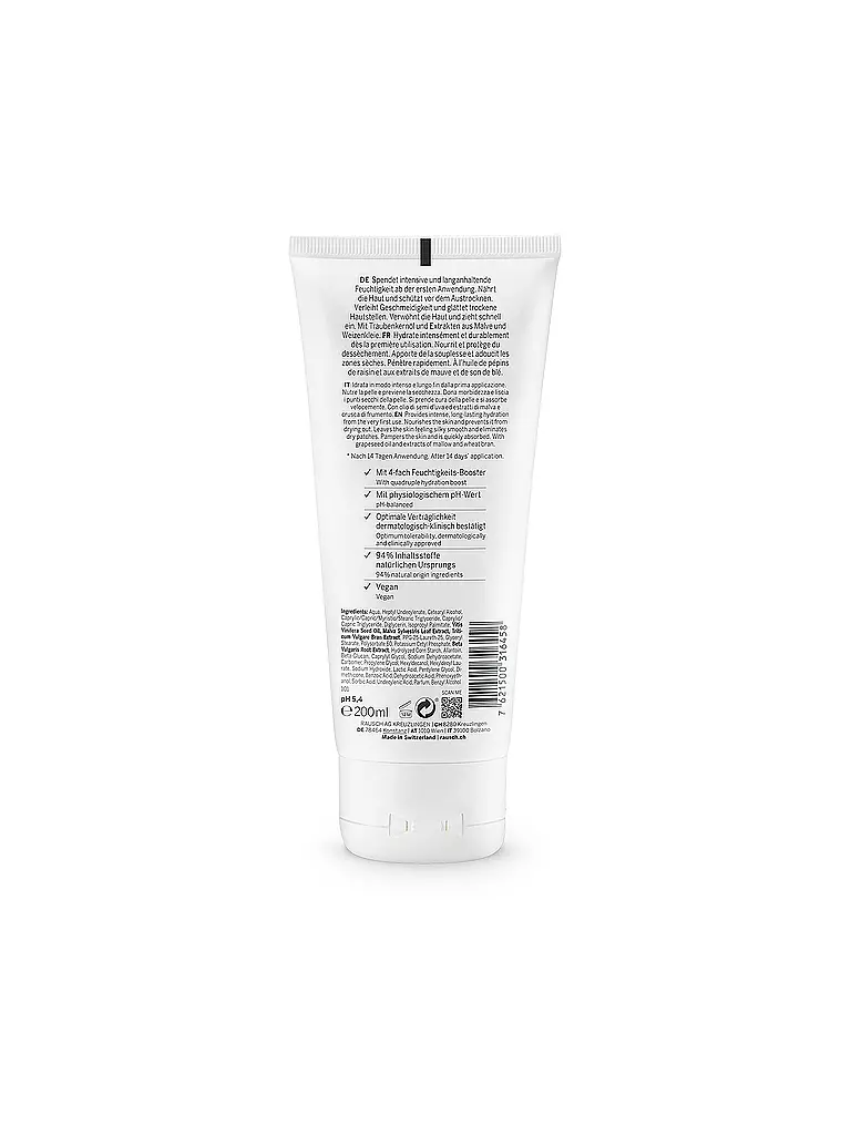 RAUSCH | Loción corporal hidratante con malva 200 ml | Sin color