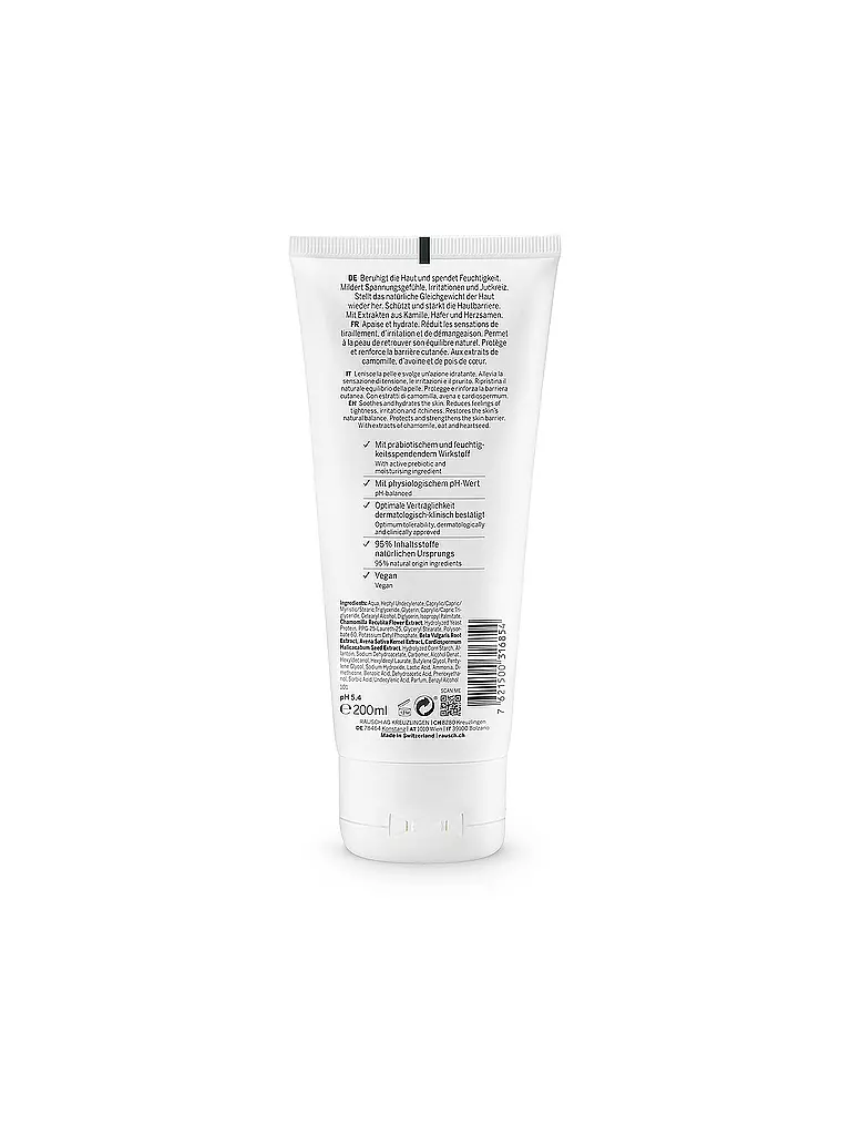 RAUSCH | Loción corporal Sensitive con manzanilla 200ml | Sin color
