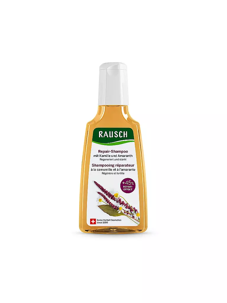 RAUSCH | Repair-Shampoo con manzanilla y amaranto 200ml | Sin color