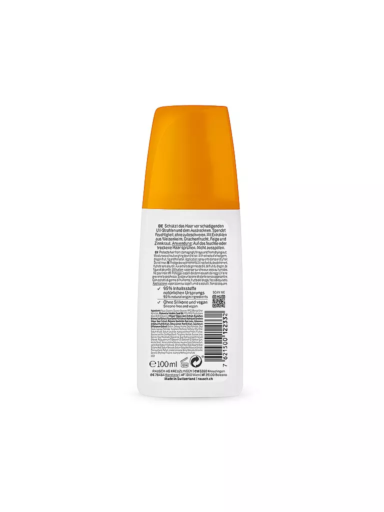 RAUSCH | Spray hidratante con germen de trigo 100 ml | Sin color