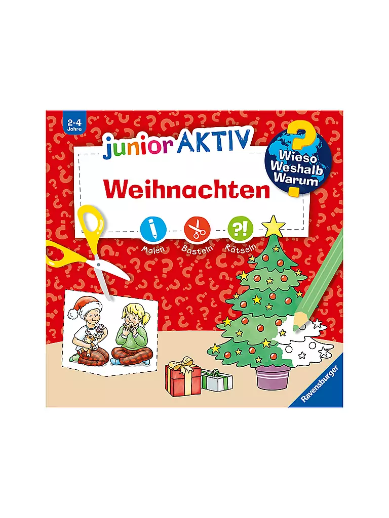 RAVENSBURGER | Buch - Wieso Weshalb Warum - junior AKTIV: Weihnachten  | Sin color