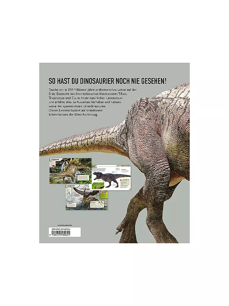 RAVENSBURGER | El Diccionario Definitivo de Dinosaurios | Sin color