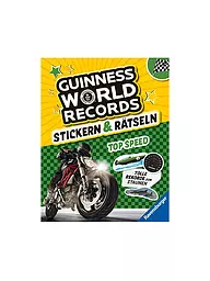 RAVENSBURGER | Guinness World Sticker und Rätselbuch - Top Speed | Sin color