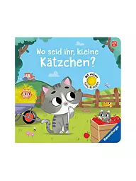 RAVENSBURGER | Libro - ¿Dónde estáis, pequeños gatitos?, Maria Höck | Sin color