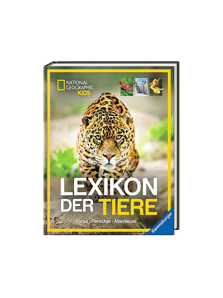 RAVENSBURGER | Libro - Enciclopedia de animales para niños | Multicolor