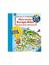 RAVENSBURGER | Libro - Mi primer atlas de Europa | Sin color