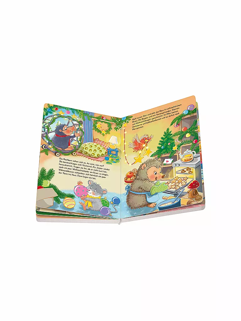 RAVENSBURGER | Libro - Un hámster en la felicidad navideña | Sin color