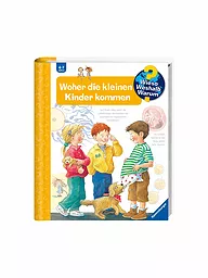 RAVENSBURGER | Libro - Wieso Weshalb Warum - De dónde vienen los niños pequeños | Sin color