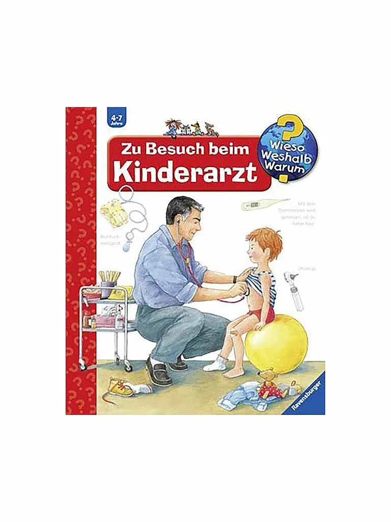 RAVENSBURGER | Libro - Wieso Weshalb Warum - De visita al pediatra | Sin color