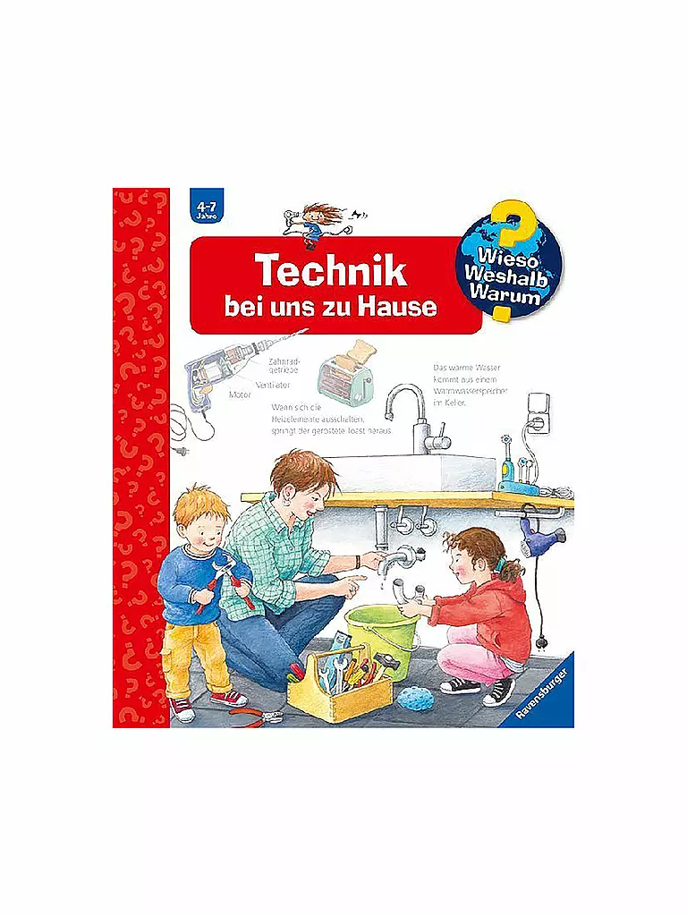 RAVENSBURGER | Libro - Wieso Weshalb Warum - La tecnología en casa, volumen 24 | Sin color