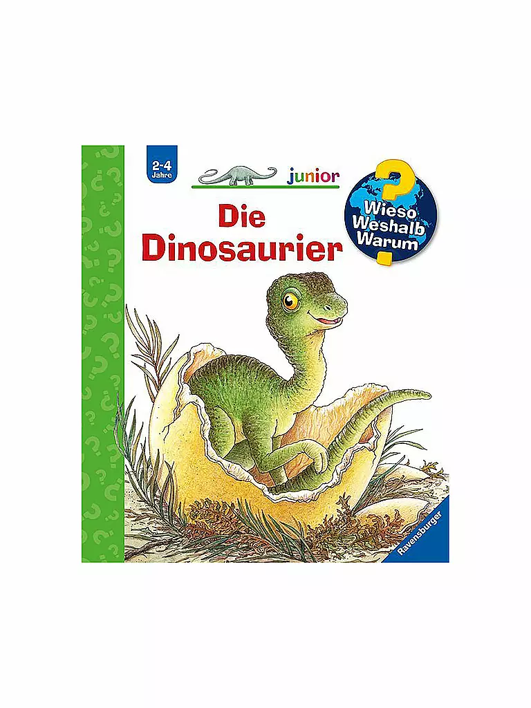 RAVENSBURGER | Libro - Wieso Weshalb Warum - Los dinosaurios, volumen 25 | Sin color
