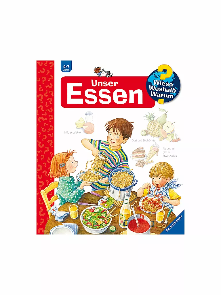 RAVENSBURGER | Libro - Wieso Weshalb Warum - Nuestro Alimento Volumen 19 | Sin color