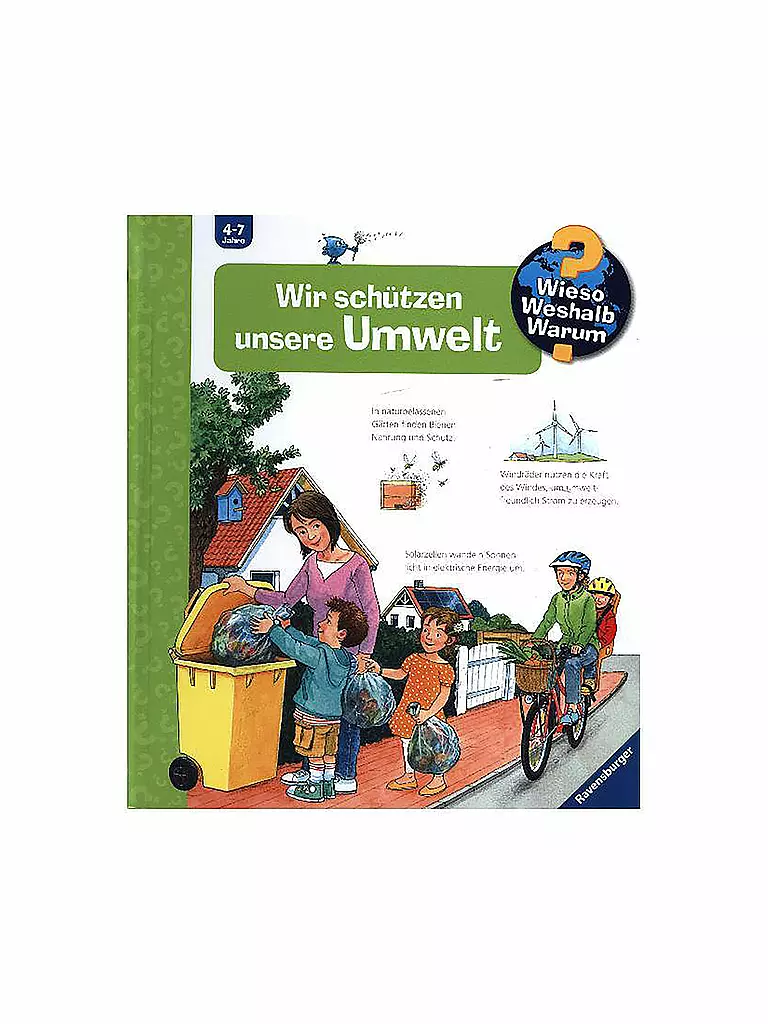 RAVENSBURGER | Libro - Wieso Weshalb Warum - Protegemos nuestro medio ambiente Volumen 67 | Sin color
