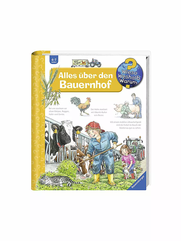 RAVENSBURGER | Libro - Wieso Weshalb Warum - Todo sobre la granja | Sin color