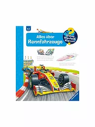 RAVENSBURGER | Libro - Wieso Weshalb Warum - Todo sobre vehículos de carreras, volumen 69 | Sin color