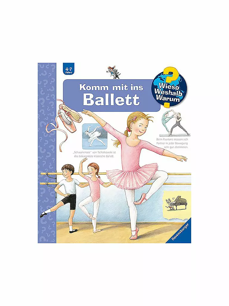 RAVENSBURGER | Libro - Wieso Weshalb Warum - Ven al ballet, volumen 54 | Sin color