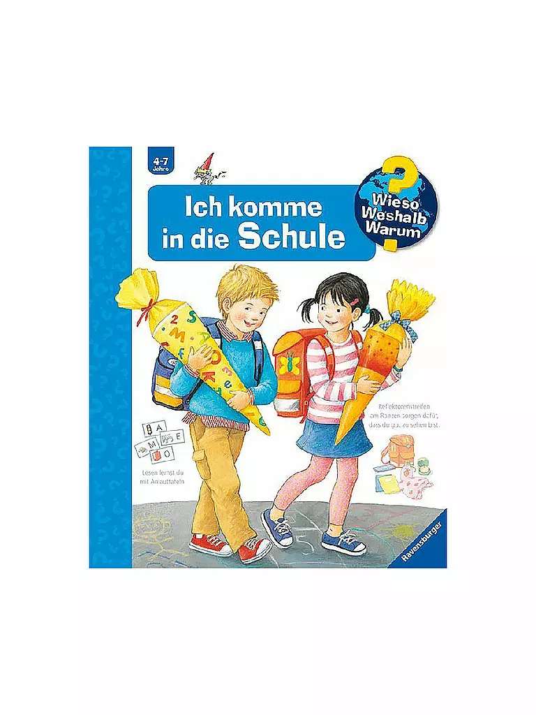 RAVENSBURGER | Libro - Wieso Weshalb Warum - Voy al colegio, volumen 14 | Sin color