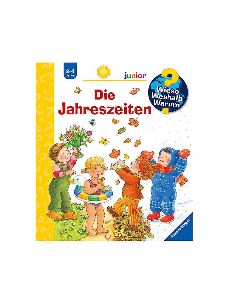 RAVENSBURGER | Libro - Wieso Weshalb Warum Junior: Las estaciones del año Volumen 10 | Sin color