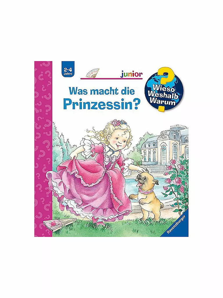 RAVENSBURGER | Libro - Wieso Weshalb Warum junior - ¿Qué hace la princesa? Volumen 19 | Sin color
