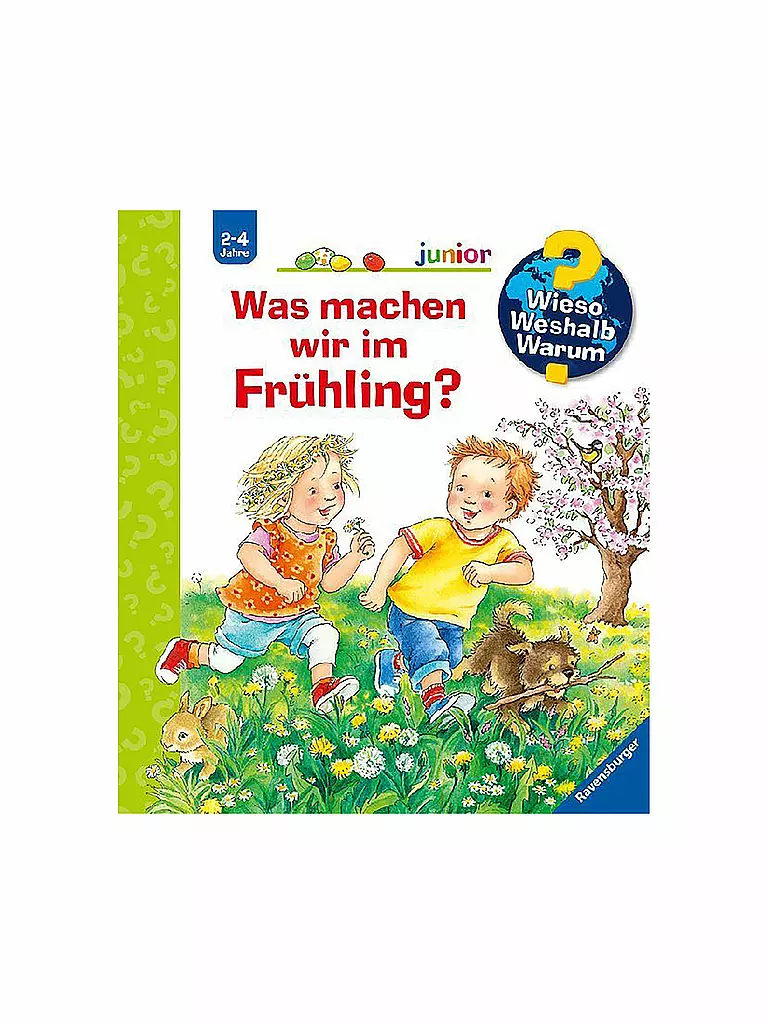 RAVENSBURGER | Libro - Wieso Weshalb Warum junior - ¿Qué hacemos en primavera? Volumen 59 | Sin color