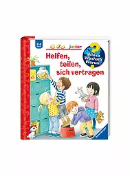 RAVENSBURGER | Libro - Wieso Weshalb Warum Junior - Ayudar, compartir, llevarse bien | Sin color