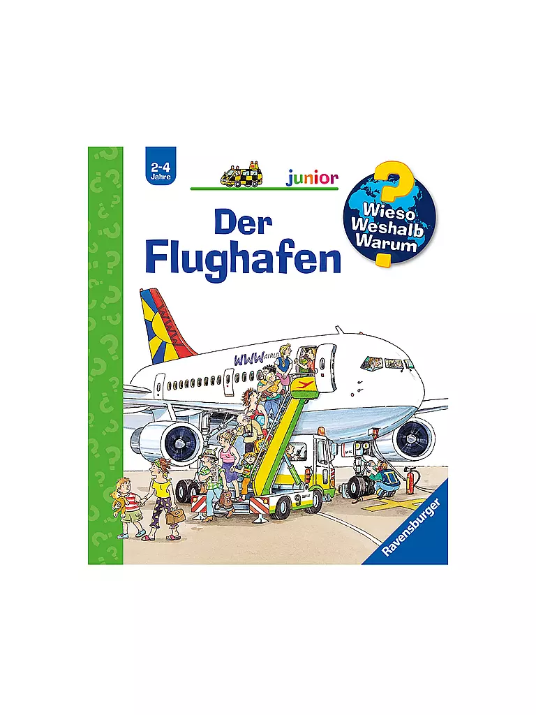 RAVENSBURGER | Libro - Wieso Weshalb Warum Junior - El aeropuerto Volumen 3 | Sin color