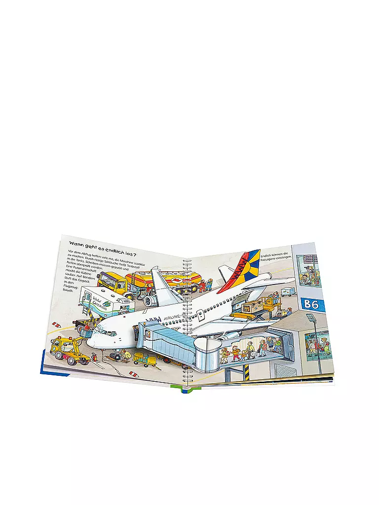 RAVENSBURGER | Libro - Wieso Weshalb Warum Junior - El aeropuerto Volumen 3 | Sin color