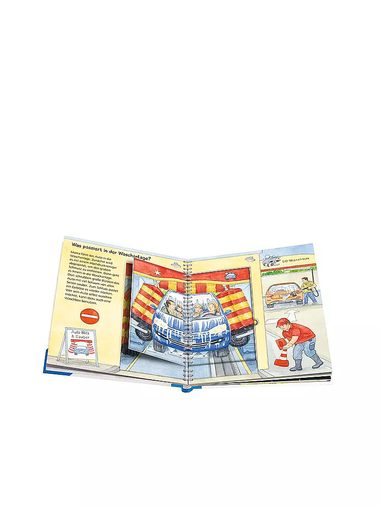 RAVENSBURGER | Libro - Wieso Weshalb Warum Junior - Llenar el tanque, lavar, reparar | 