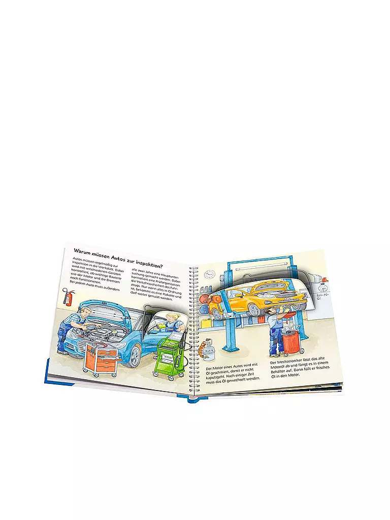 RAVENSBURGER | Libro - Wieso Weshalb Warum Junior - Llenar el tanque, lavar, reparar | 