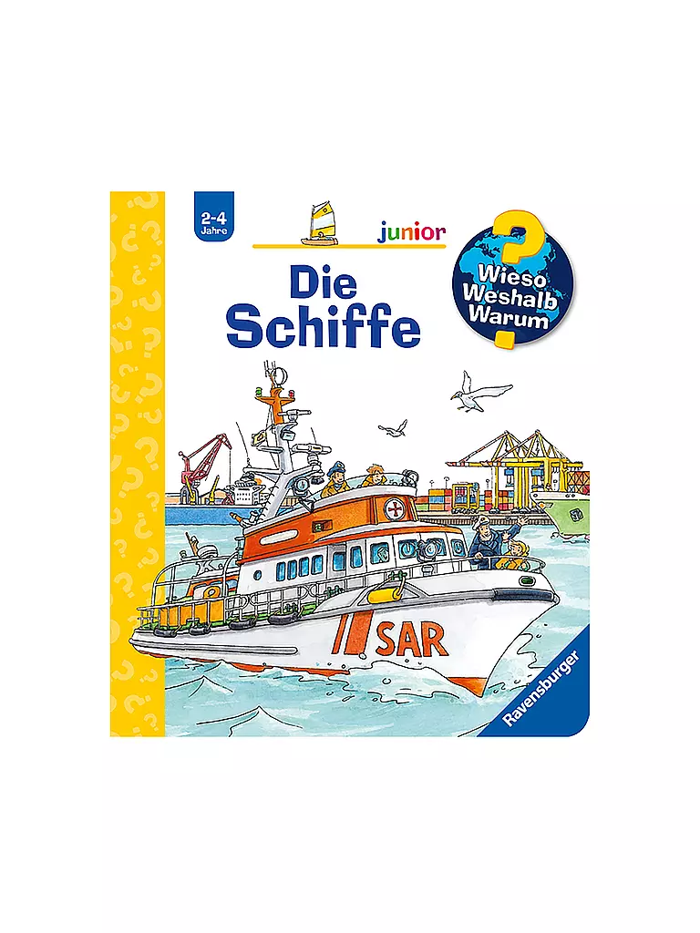 RAVENSBURGER | Libro - Wieso Weshalb Warum Junior - Los barcos | Sin color