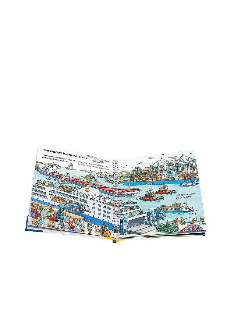RAVENSBURGER | Libro - Wieso Weshalb Warum Junior - Los barcos | Sin color