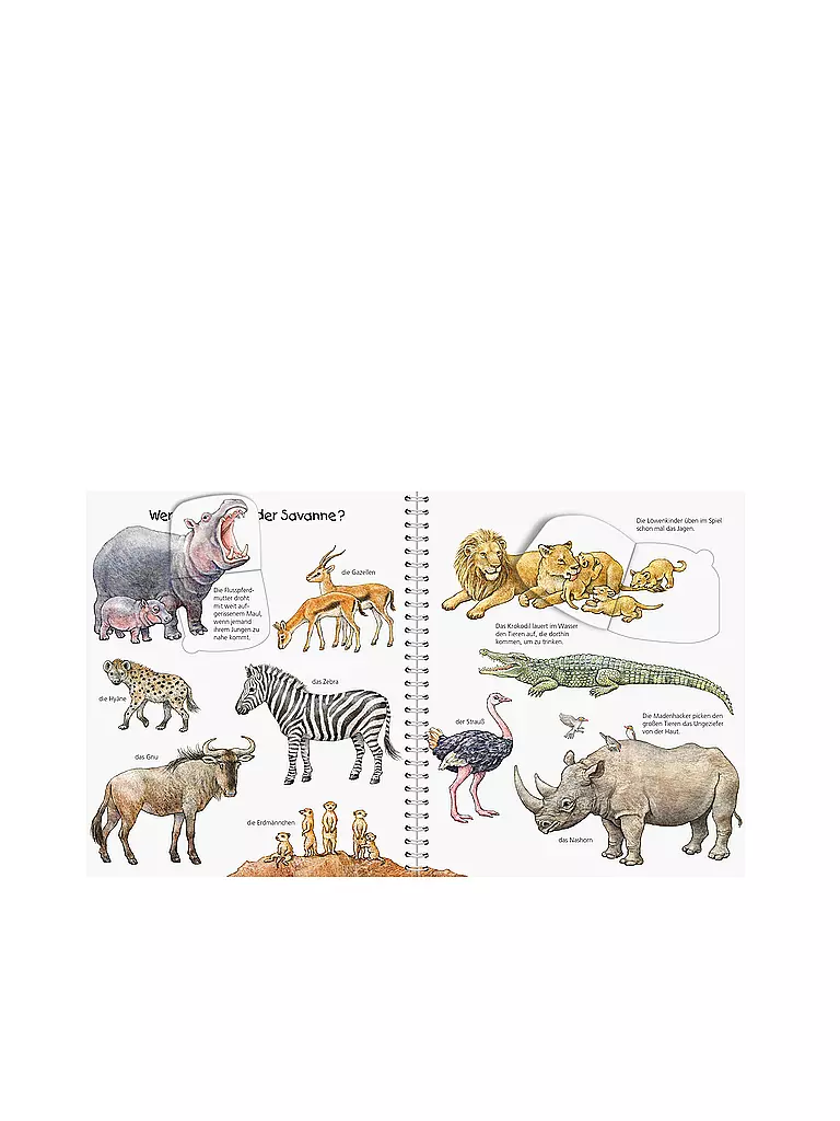 RAVENSBURGER | Libro - Wieso Weshalb Warum Junior - Mi Junior-Lexikon Animales | Sin color