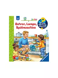 RAVENSBURGER | Libro - Wieso Weshalb Warum Junior - Taladro, Lámpara, Lavavajillas, Andrea Erne | Sin color