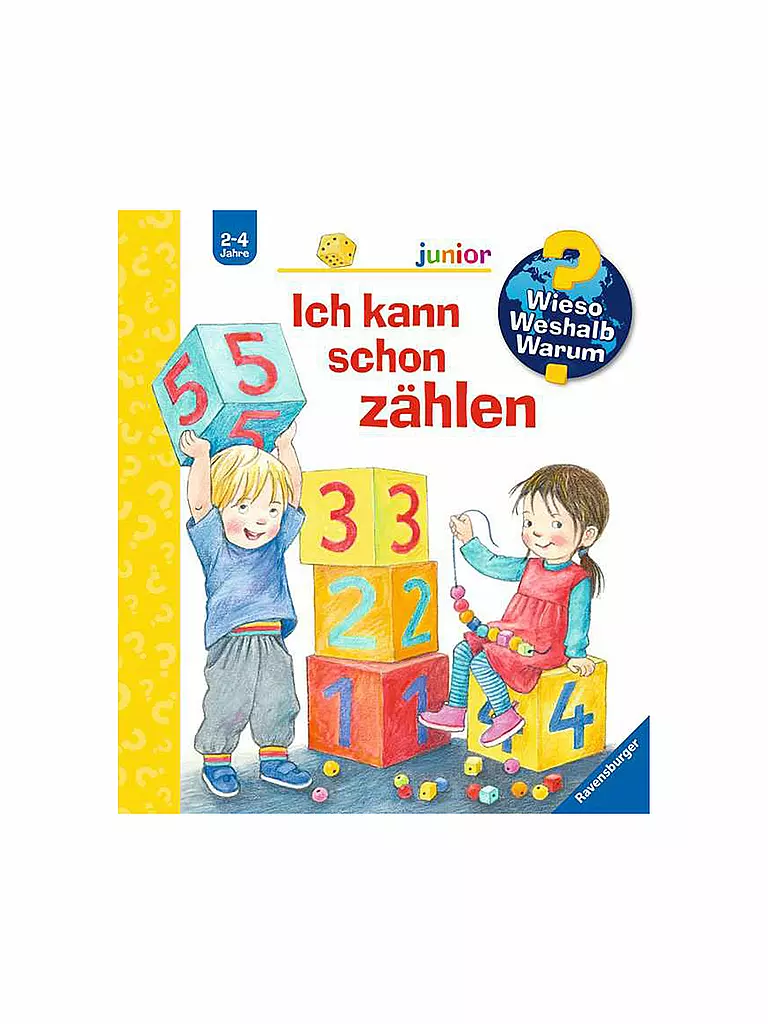 RAVENSBURGER | Libro - Wieso Weshalb Warum Junior - Ya sé contar | Sin color