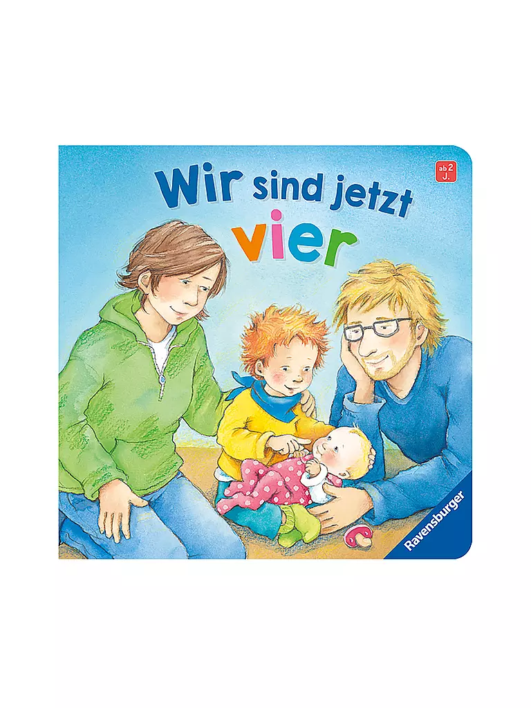 RAVENSBURGER | Libro - Ya somos cuatro, Sabine Cuno | Sin color