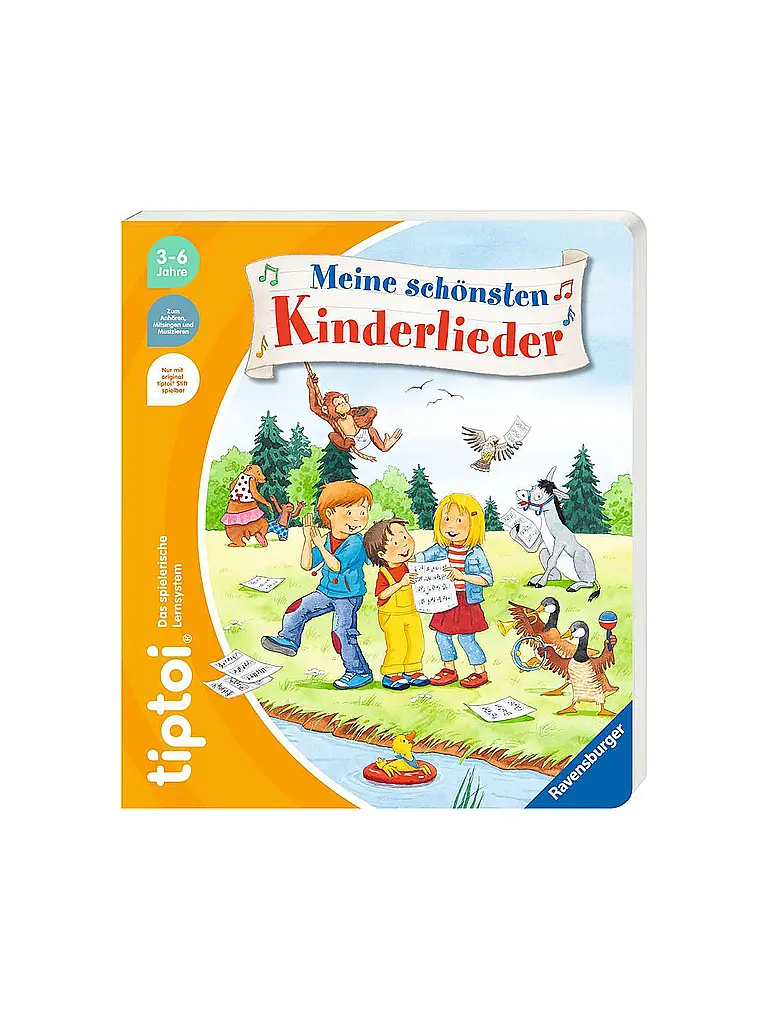RAVENSBURGER | Libros de canciones TIPTOI - Mis mejores canciones infantiles | Multicolor