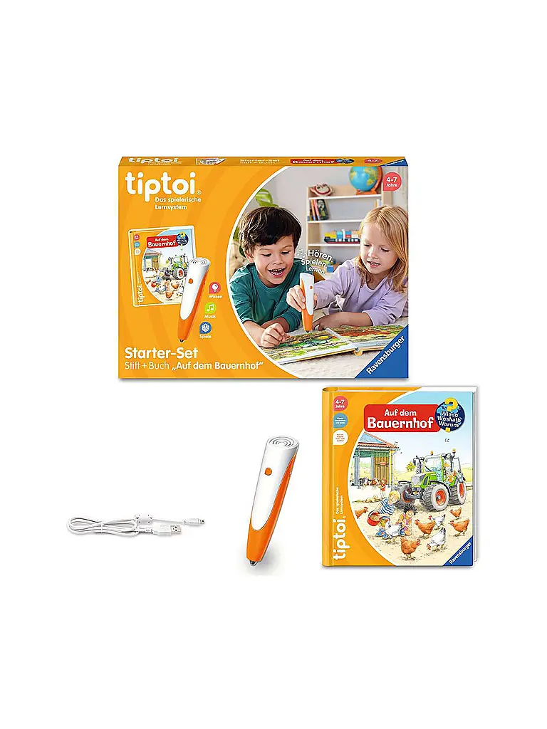 RAVENSBURGER | Set de inicio: Lápiz y libro de la granja | Multicolor