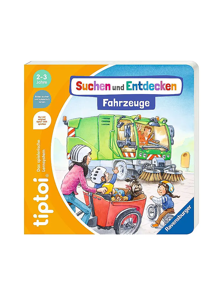 RAVENSBURGER | TIPTOI Buscar y Descubrir - Vehículos | Multicolor