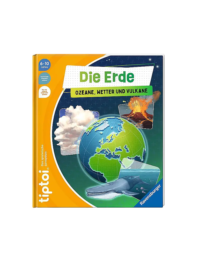 RAVENSBURGER | TIPTOI Die Erde Ozeane Wetter und Vulkane | Multicolor