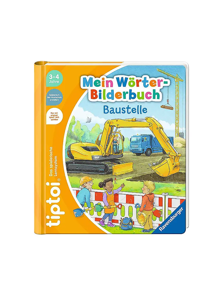 RAVENSBURGER | TIPTOI Mi Libro de Imágenes de Palabras - Obra en Construcción | Multicolor
