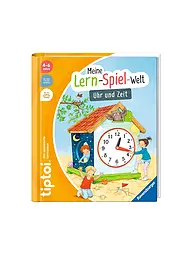 RAVENSBURGER | TIPTOI Mi Mundo de Juegos de Aprendizaje - El reloj y la hora | Multicolor