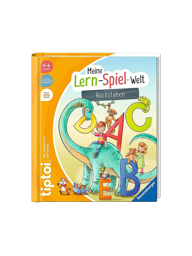 RAVENSBURGER | TIPTOI Mi Mundo de Juegos de Aprendizaje - Letras | Multicolor
