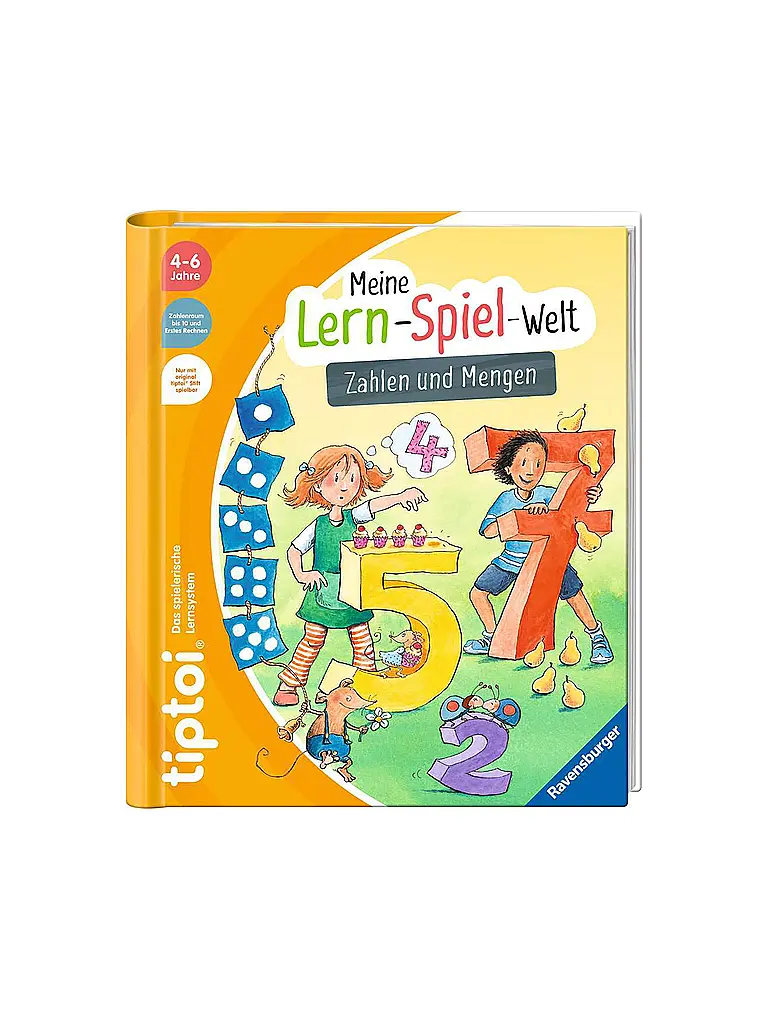 RAVENSBURGER | TIPTOI Mi Mundo de Juegos de Aprendizaje - Números y Cantidades | Multicolor