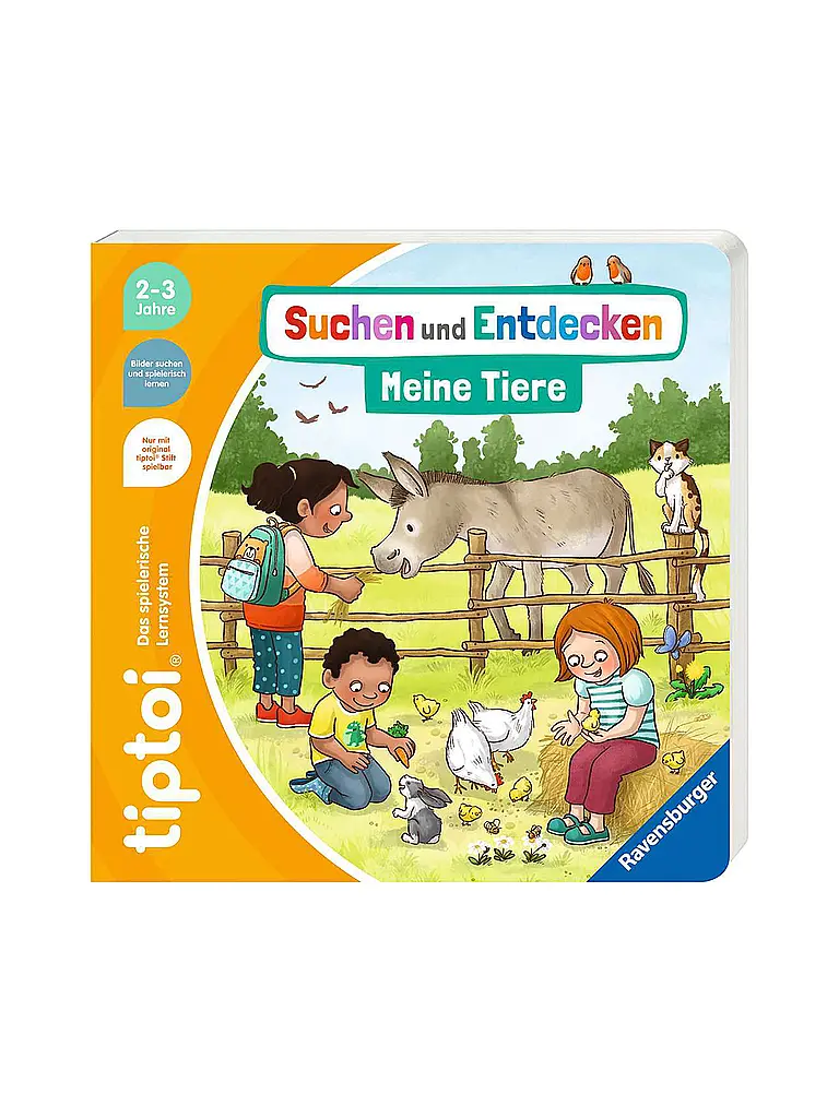 RAVENSBURGER | TIPTOI Suchen und Entdecken - Meine Tiere | Multicolor