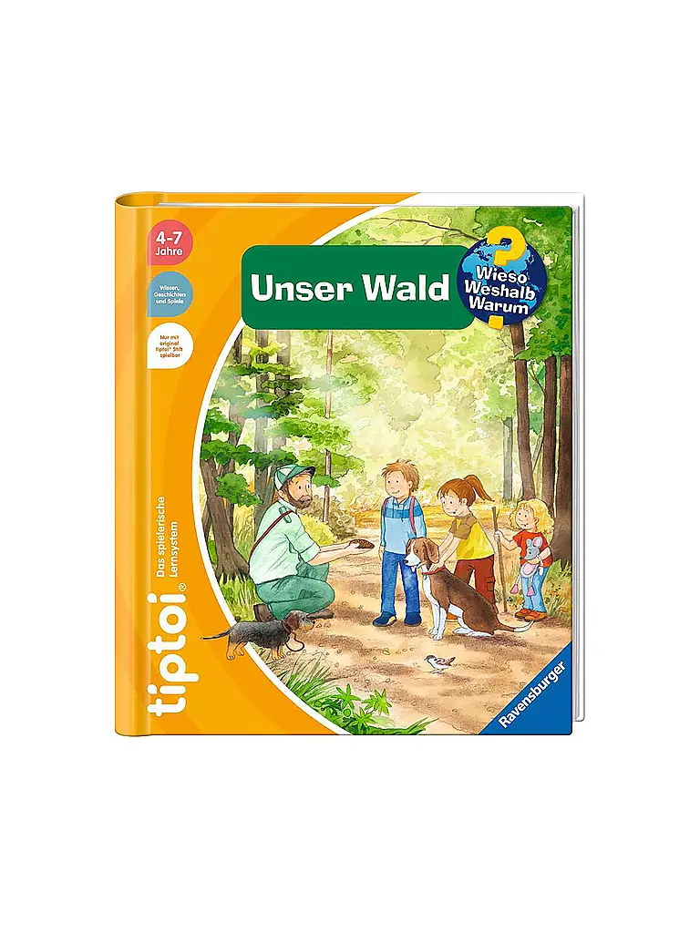 RAVENSBURGER | TIPTOI Wieso Weshalb Warum - Nuestro Bosque | Multicolor