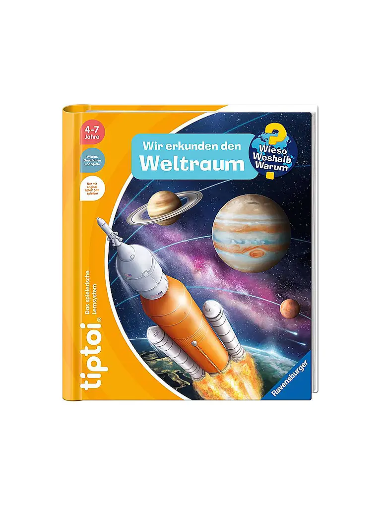 RAVENSBURGER | TIPTOI Wieso Weshalb Warum - Wir erkunden den Weltraum | Multicolor